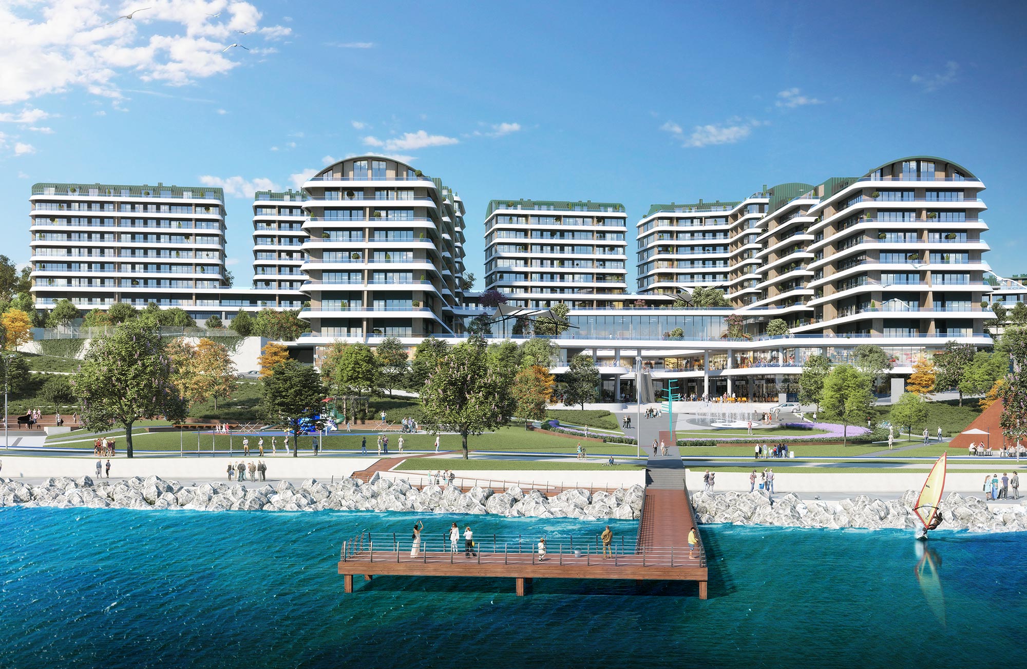 Sea-View Apartments for Sale, Now You Can Extend Your Hand and Feel The Warmth of The Sea