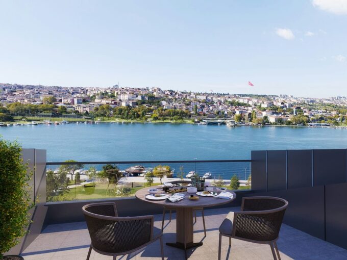 Golden Horn View From This Exclusive Project In Beyoglu