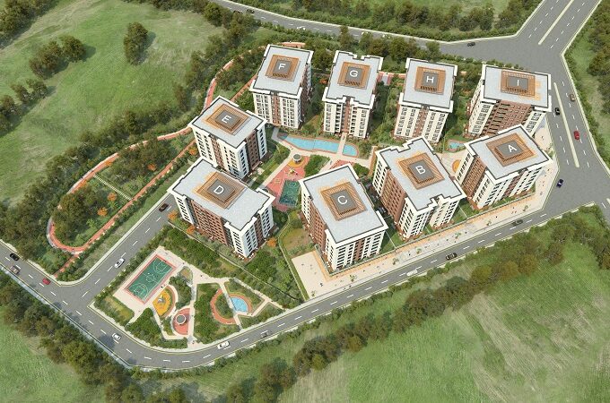 A residential project on Al-Jawhar land with an area of 13,000 square meters in Beylikduzu