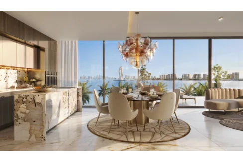 Les_Vagues_by_Elie Saab_Kitchen_Dining_Area