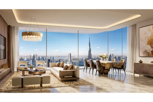 Trump_Tower_Dubai_3BR_Unit_Living