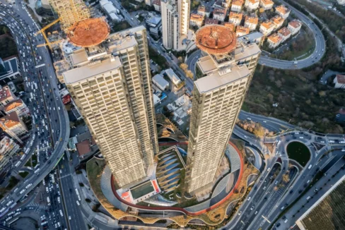 istanbul towers skeleton