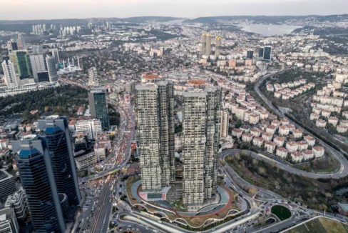 Istanbul Towers at daytime